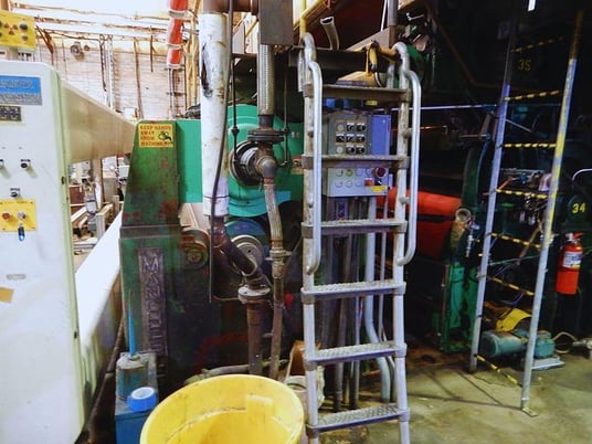 Beloit, 134" foundrinier paper machine, 1000 FPM, 100 tons per day - Image 2