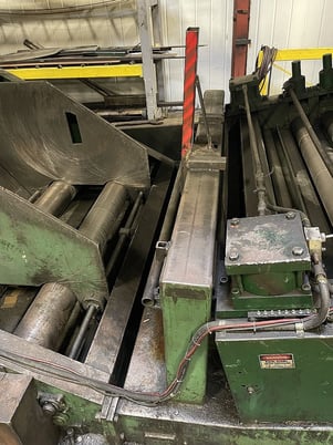 20000 lb. Feed-Lease #FLCC-20M-7260-P20, cradle / straightener, 60" width, 72" outside dimension, 5-roll - Image 4