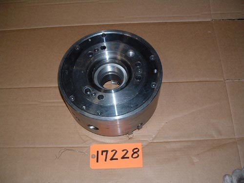 12" Cushman #1059012-A08C-U-01051, 3-jaw power chuck, A-8 back - Image 3