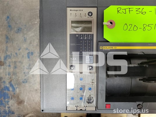 Square D Rjf Powerpact R-frame Mccb Micrologic 6.0 Amps Lsig, 1200 Amps Ampacity - Image 5