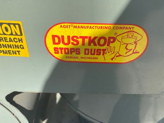 Aget #11C51-D2-Dustkop, dust collector, 6" inlet, 1.5 HP, #5974 - Image 5