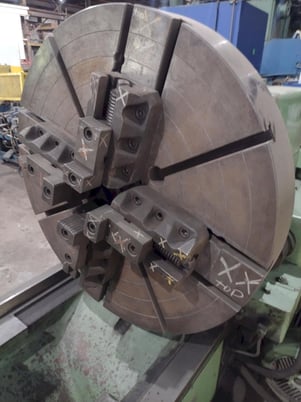 42" x 288" Tos Celakovice #SU100, engine lathe, 39.5" chuck, 4-jaw, 4.25" hole, mm threading, motorized - Image 6