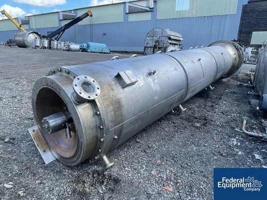 158 sq.ft. Votator #32-216, wiped film evaporator, 304 Stainless Steel, jacket rated 150 psi at 400, 1984 - Image 8
