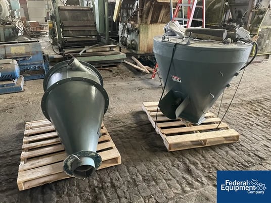 6" Gloucester #266-001, water ring pelletizing line, 30:1 L/D, air cooled, jacketed feed section, feed - Image 3