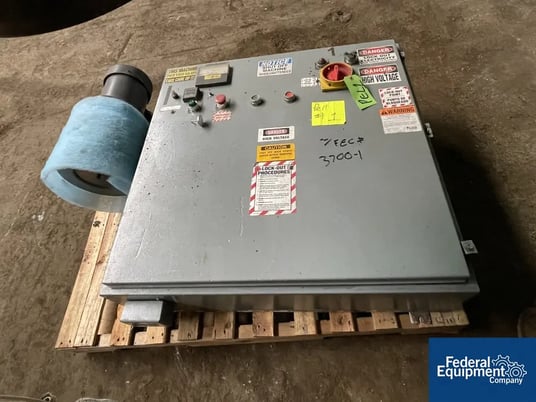 6" Gloucester #266-001, water ring pelletizing line, 30:1 L/D, air cooled, jacketed feed section, feed - Image 6