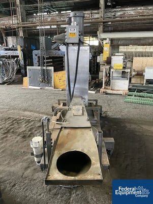6" Gloucester #266-001, water ring pelletizing line, 30:1 L/D, air cooled, jacketed feed section, feed - Image 7