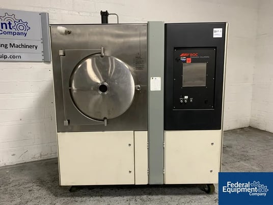 12.5" x 18.5" BOC Edwards #Lyoflex 0.4, freeze dryer, 4.3 squaring ft., stainless steel product contact - Image 3