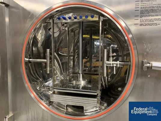 12.5" x 18.5" BOC Edwards #Lyoflex 0.4, freeze dryer, 4.3 squaring ft., stainless steel product contact - Image 8