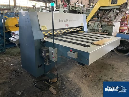 Corfine Pass Thru Die Cutter #EP54, 54" wide, with motordrive - Image 3