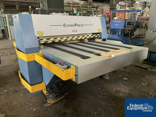 Corfine Pass Thru Die Cutter #EP54, 54" wide, with motordrive - Image 6