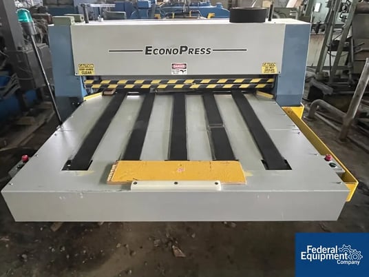 Corfine Pass Thru Die Cutter #EP54, 54" wide, with motordrive - Image 7