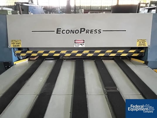 Corfine Pass Thru Die Cutter #EP54, 54" wide, with motordrive - Image 8