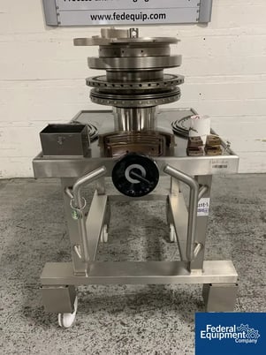 Manesty XPress 500, Turret, 39 station, TSM B tooled, keyed upper punch guides, 16mm max tablet diameter - Image 2