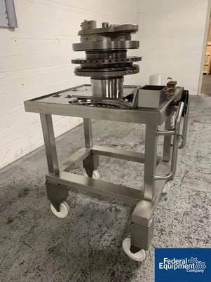 Manesty XPress 500, Turret, 39 station, TSM B tooled, keyed upper punch guides, 16mm max tablet diameter - Image 5