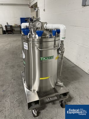 50/65 psi, Precision, Integrated Biosystems Cryovessel, 125 liter, 316L ...