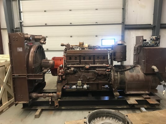 175 KW Moline #THD800-6A, generator (core), 1800 RPM, 347/600 Volts - Image 1