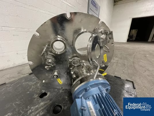 Tank lid, 24" inner diameter tank, Stainless Steel, 0.55kW, 230 volts, 30" shaft - Image 6