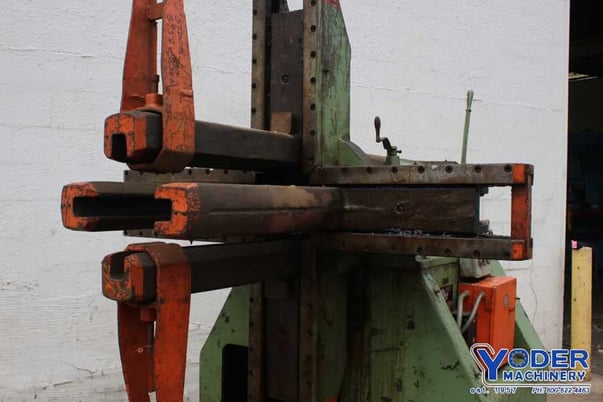 20000 lb. Sesco #33-66, motorized coil reel, 26" width, 60" outside dimensions, 20"-28" ID, 5 HP, #74441 - Image 4