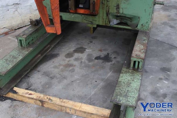 20000 lb. Sesco #33-66, motorized coil reel, 26" width, 60" outside dimensions, 20"-28" ID, 5 HP, #74441 - Image 5