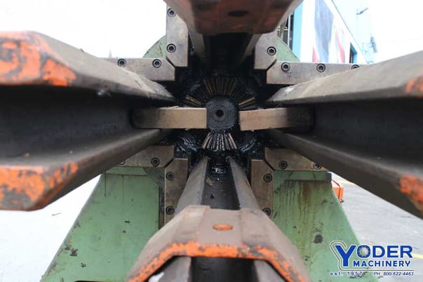 20000 lb. Sesco #33-66, motorized coil reel, 26" width, 60" outside dimensions, 20"-28" ID, 5 HP, #74441 - Image 6