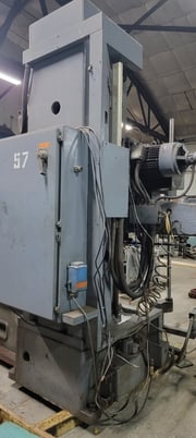 3.5" Tos #W9A, table type horizontal boring mill, 39" x44" built in power rotary table, #40 taper w/PDB, 1981 - Image 10