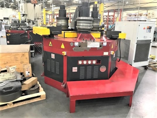 10" x 10" x .4" Tauring #Alpha-200, CNC angle bending roll, Alpha200CNCi, HE Device, 3 driven rolls, 24.1 HP - Image 9