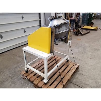 1 cu.ft. Stainless Steel double cone lab bender, #15414 - Image 3