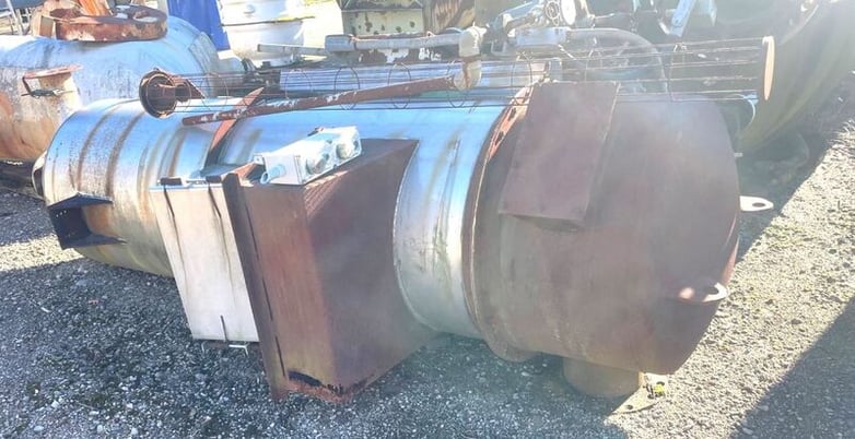 627 acfm Ultra Industries #CB-10-84, Stainless Steel, polymer blender filter collector - Image 3