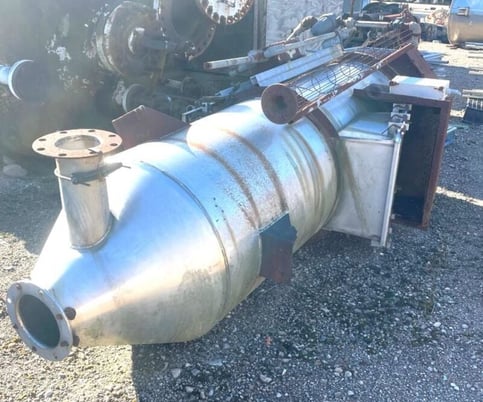 627 acfm Ultra Industries #CB-10-84, Stainless Steel, polymer blender filter collector - Image 4