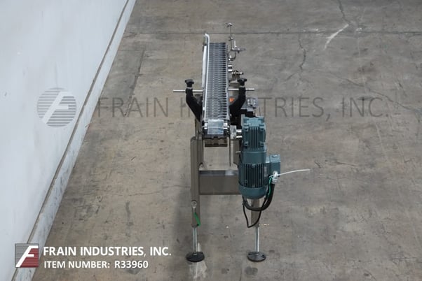 4-1/2" wide x 4.8' long, BMI / Benda table top conveyor, vari-speed controller - Image 3