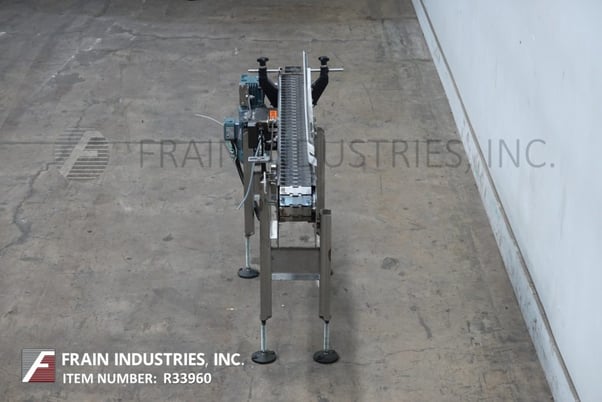 4-1/2" wide x 4.8' long, BMI / Benda table top conveyor, vari-speed controller - Image 4