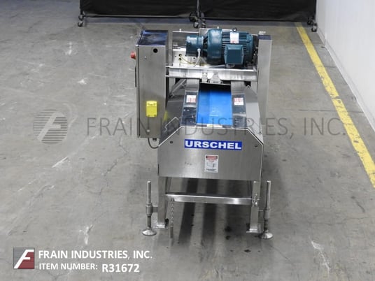 Urschel Laboratories Inc #M, Stainless Steel belt fed, dicer, shredder and strip cutter designed for meat - Image 4