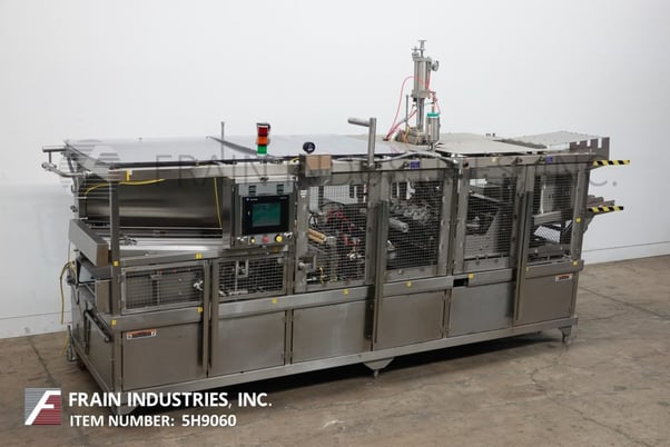 Holmatic / Oystar #OF-2340-Opti-Fil, automatic, 4-up, inline cup filler, roll stock film, die cutter, heat - Image 5