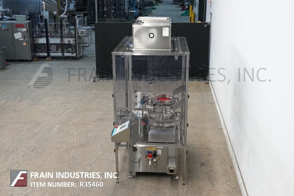 Filamatic #MNB-2000, 1-up, automatic, monoblock filler, tipper and capper rated up to 120 containers per - Image 3