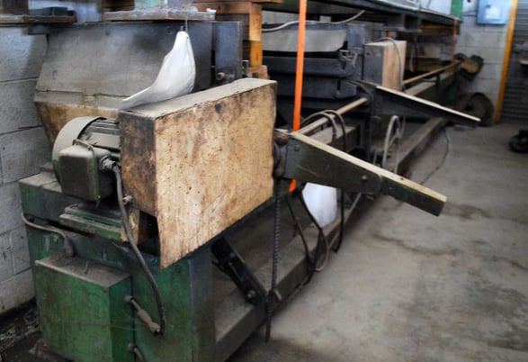 Burrmaster #1, brush deburring machine, 18" brush, 3" tube diameter, 168" tube length, #1829 - Image 2