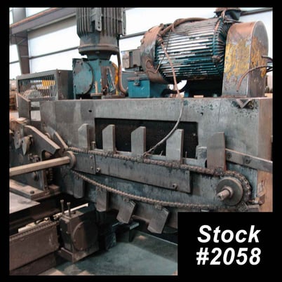 Buckeye, dedimpler & deburring machine, 30' tube length, 3" tube diameter, 10" brush outside dimension - Image 1