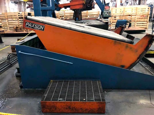 60" x 10" Paxson, slitting line, 60.7:1 gear reducer, 20" -24" hydraulic expansion - Image 10