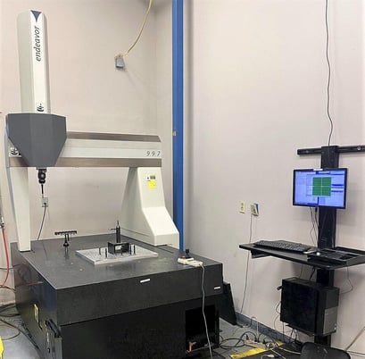 Sheffield #Endeavor-9.9.7, DCC coordinate measuring machine, Renishaw PH10T probe head, 35.4" X, 35.43" Y - Image 1