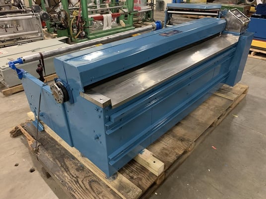 84" Rosenthal #WA-S-7, single knife guillotine sheeter - Image 2