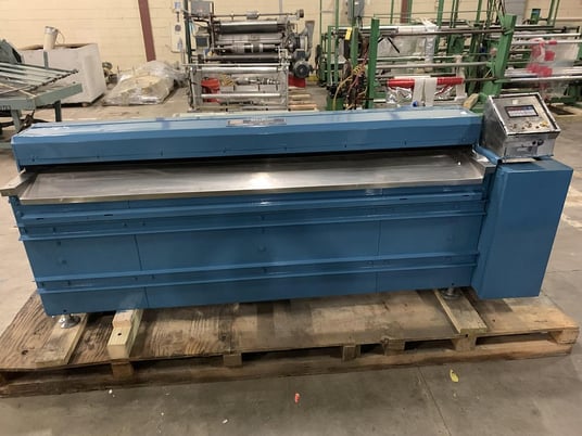 84" Rosenthal #WA-S-7, single knife guillotine sheeter - Image 3