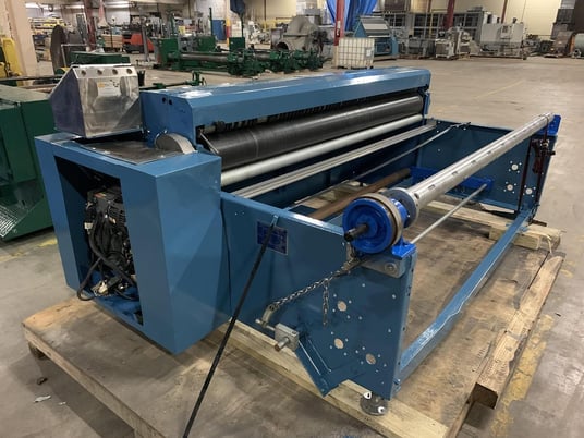 84" Rosenthal #WA-S-7, single knife guillotine sheeter - Image 6