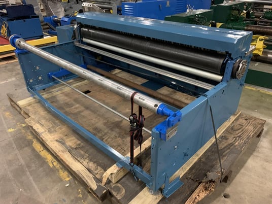 84" Rosenthal #WA-S-7, single knife guillotine sheeter - Image 7