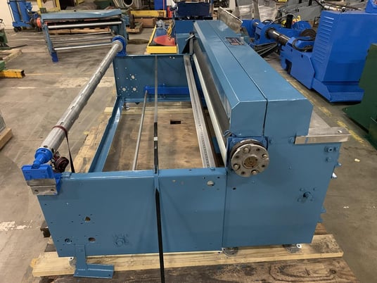 84" Rosenthal #WA-S-7, single knife guillotine sheeter - Image 8