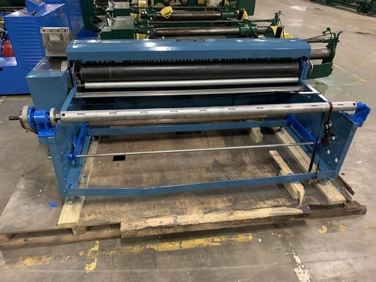 84" Rosenthal #WA-S-7, single knife guillotine sheeter - Image 9