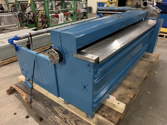84" Rosenthal #WA-S-7, single knife guillotine sheeter - Image 10