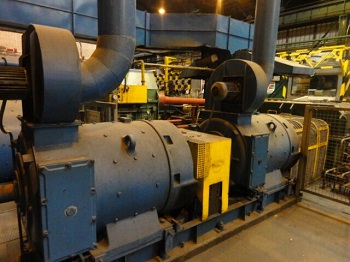 17" x 19.6" x 19.6" Loewy Robertson, 4 HI cold rolling mill, Carbon Steel, 5 ton coil weight, paper filter - Image 5