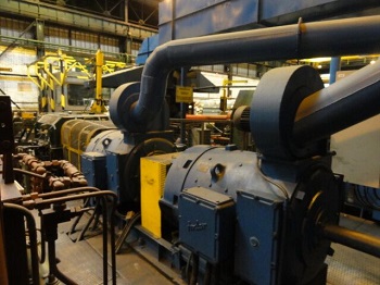 17" x 19.6" x 19.6" Loewy Robertson, 4 HI cold rolling mill, Carbon Steel, 5 ton coil weight, paper filter - Image 8