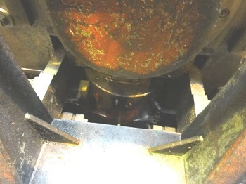 17" x 19.6" x 19.6" Loewy Robertson, 4 HI cold rolling mill, Carbon Steel, 5 ton coil weight, paper filter - Image 9