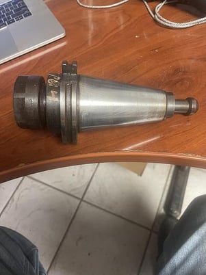 Bakuer Cat 50 TG100 collet holder with collet, #104567 (2 available) - Image 1