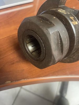 Bakuer Cat 50 TG100 collet holder with collet, #104567 (2 available) - Image 2